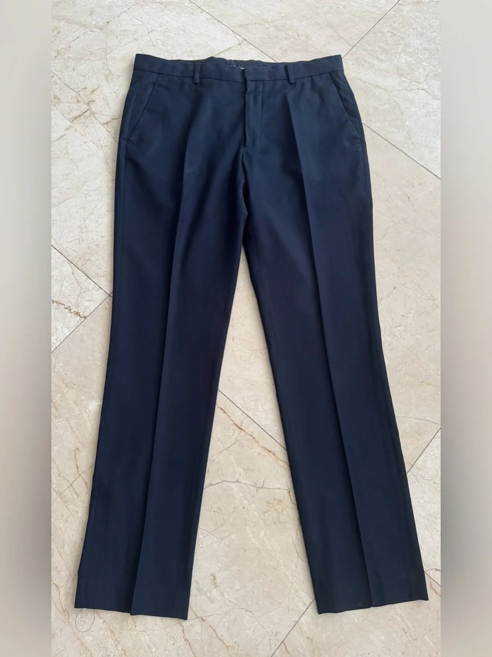 H&M Men's Dark Navy Two-Piece Suit jacket 42R pants 36